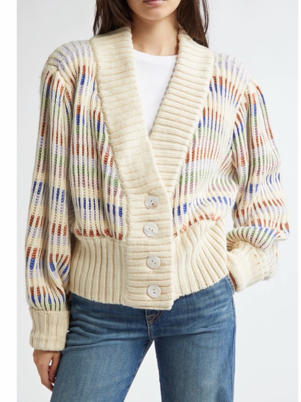 Farm Rio striped cardigan - Picture 3 of 3
